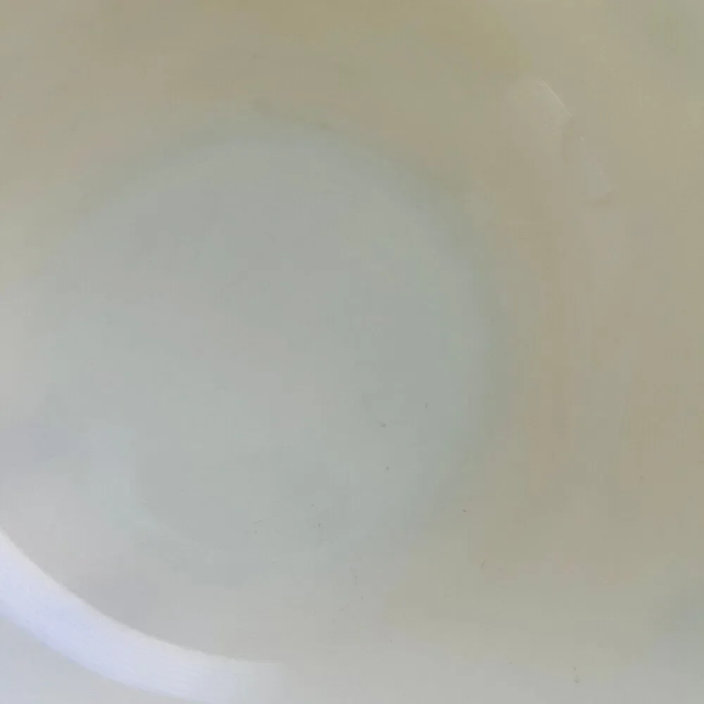 PYREX Cream Green Floral Vine Shenandoah 403 Mixing Bowl 2.5 Qt.